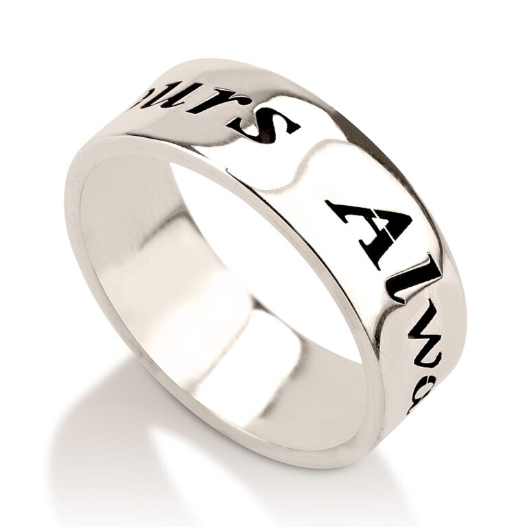 Handwriting Name Ring