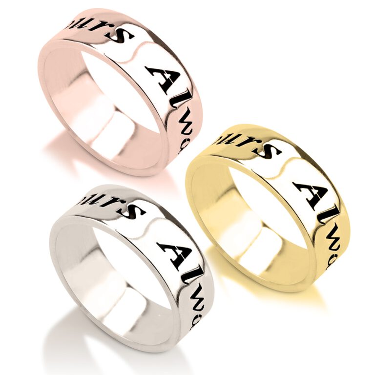 Handwriting Name Ring