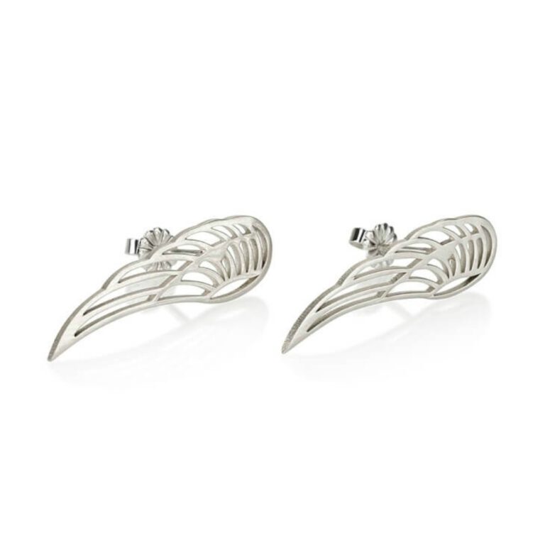 Angel Wing Stud Earrings