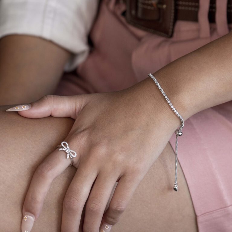 Cubic Zirconia Tennis Bracelet