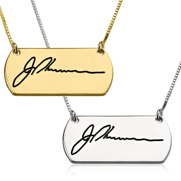 Signature Bar Necklace