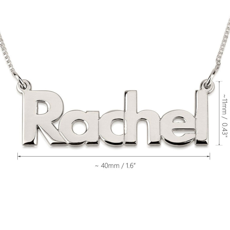 Bold Name Necklace