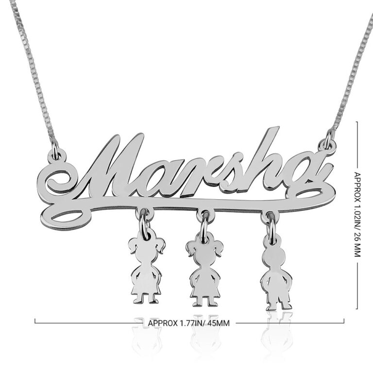 Mother Necklace with Kids