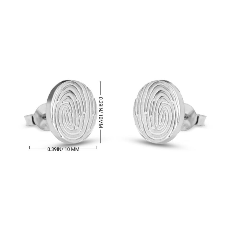 Fingerprint Earrings