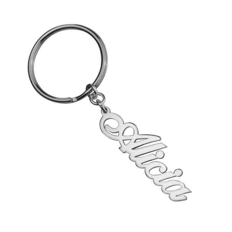 Classic Style Name Keychain