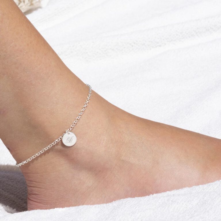 Initial Anklet - Ankle Bracelet with Initial