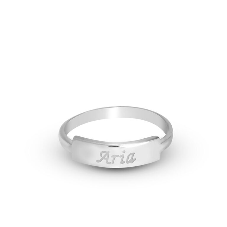 Stackable Name Rings