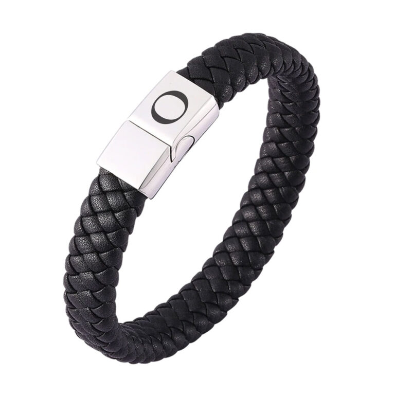 Mens Black Bracelet