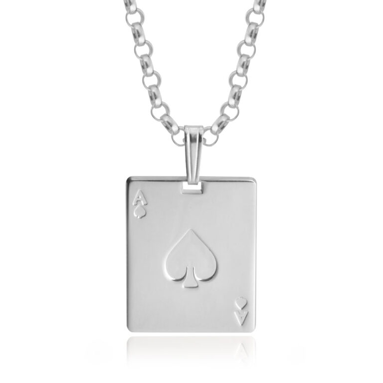 Ace of Spades Necklace