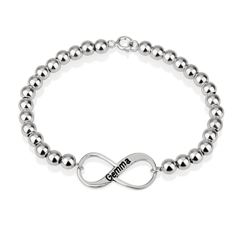 Infinity Bead Bracelet