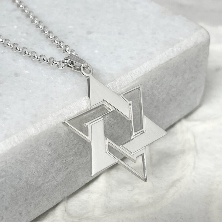 Large Star of David Necklace