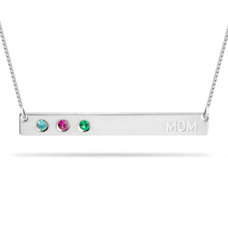 Mother Birthstone Necklace