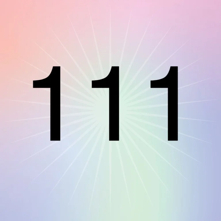 111 מספר מלאך
