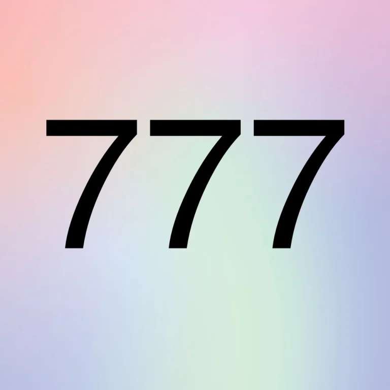 777 מספר מלאך