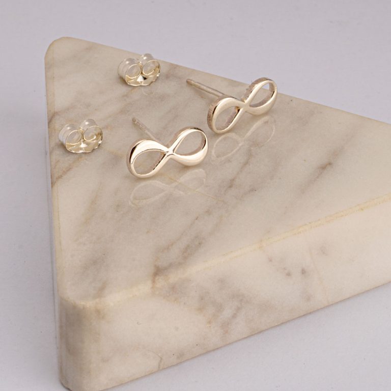 Infinity Stud Earring