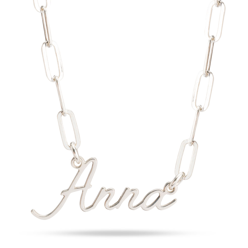 Link Chain Dainty Name Necklace