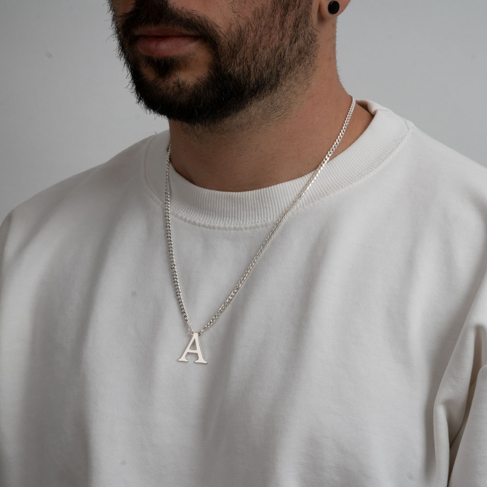 Cuban Initial Necklace